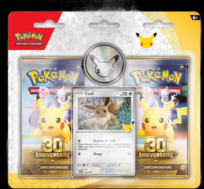 Blister de 2 boosters 30ᵉ Anniversaire