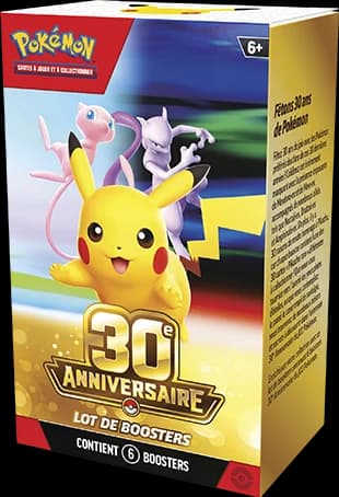 Lot de 6 boosters (Bundle) 30ᵉ Anniversaire