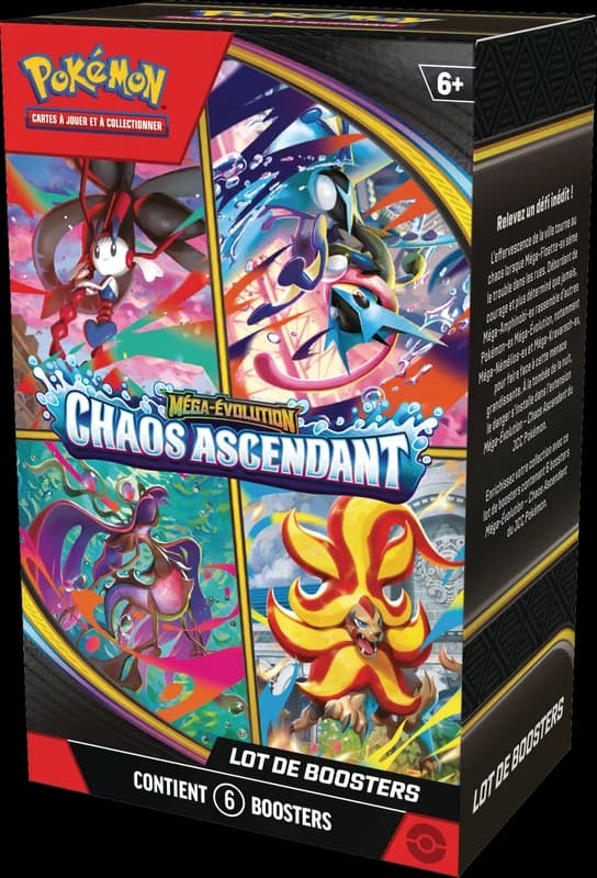 Lot de 6 boosters (Bundle) Chaos Ascendant
