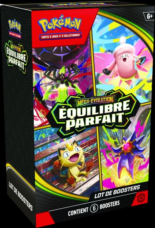 Lot de 6 boosters (Bundle) Équilibre Parfait
