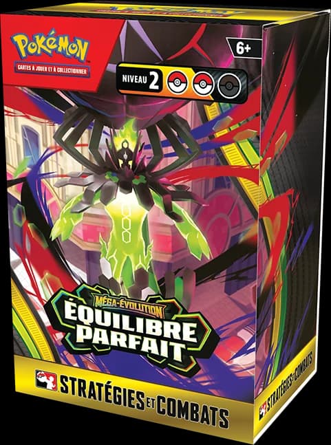 Le Boîtier Stratégies et Combats d'Équilibre Parfait, avec Méga-Zygarde sur la boîte