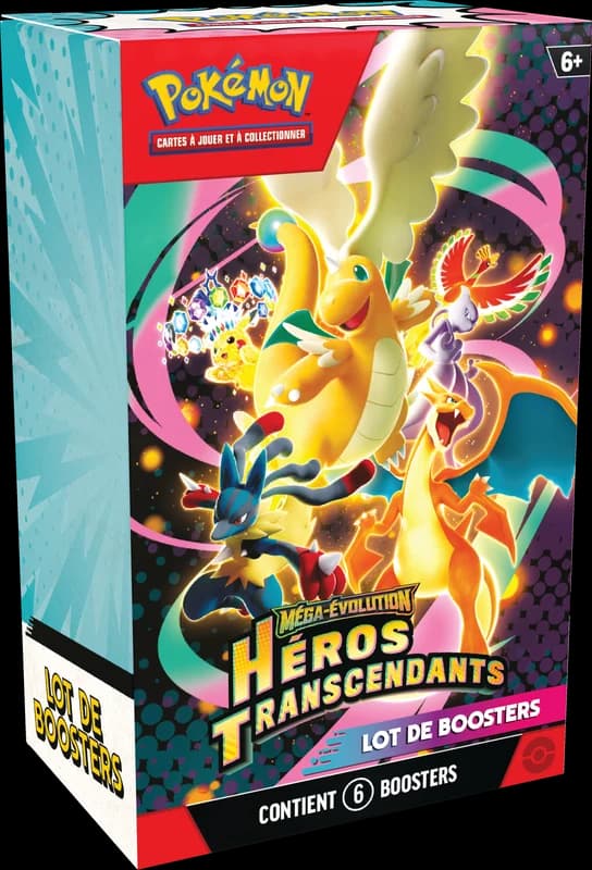 Lot de 6 boosters (Bundle) Héros Transcendants