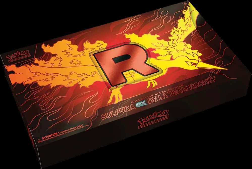 Collection Ultra-Premium (UPC) Sulfura-ex de la Team Rocket