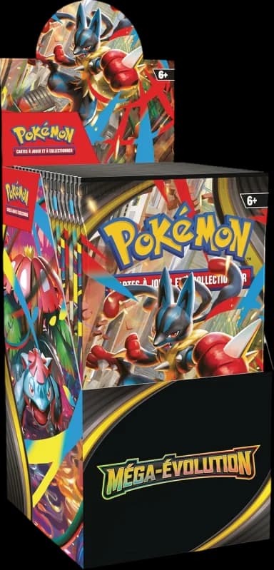 Demi-display Méga-Évolution (18 boosters)