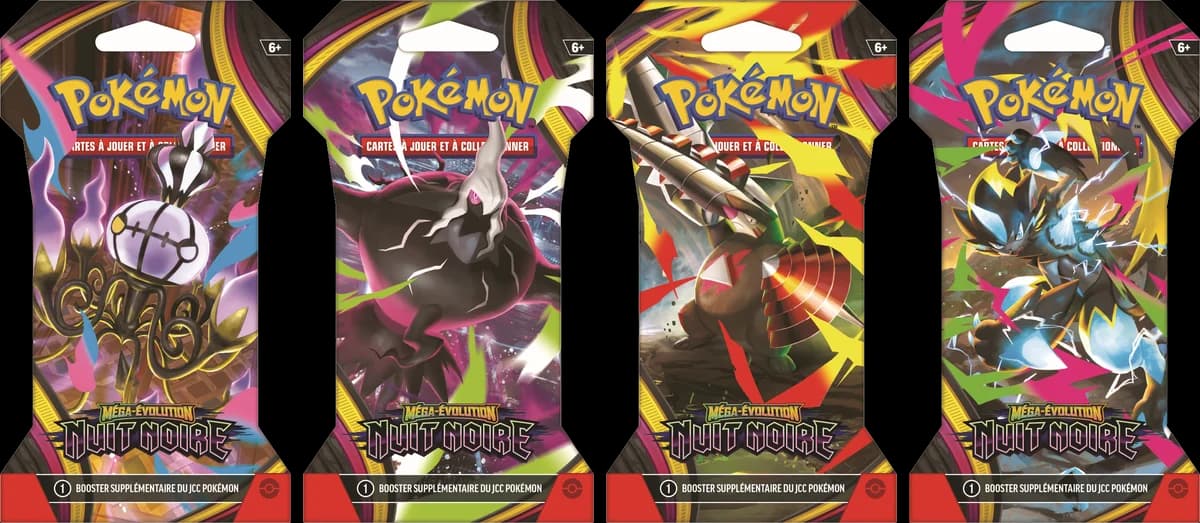 Booster sous blister Nuit Noire