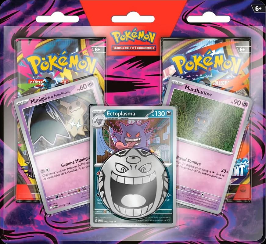 Duopack Ectoplasma, Mimiqui et Marshadow