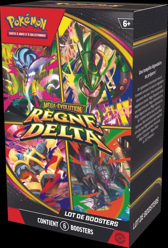 Lot de 6 boosters (Bundle) Règne Delta